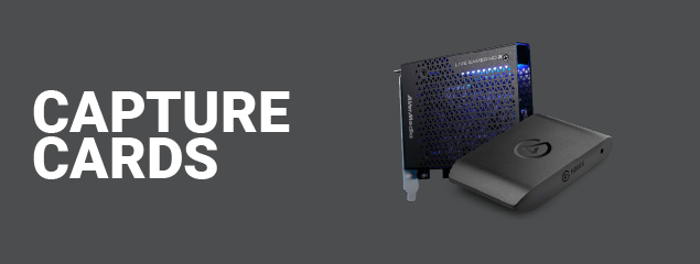 Info Banner over Capture cards